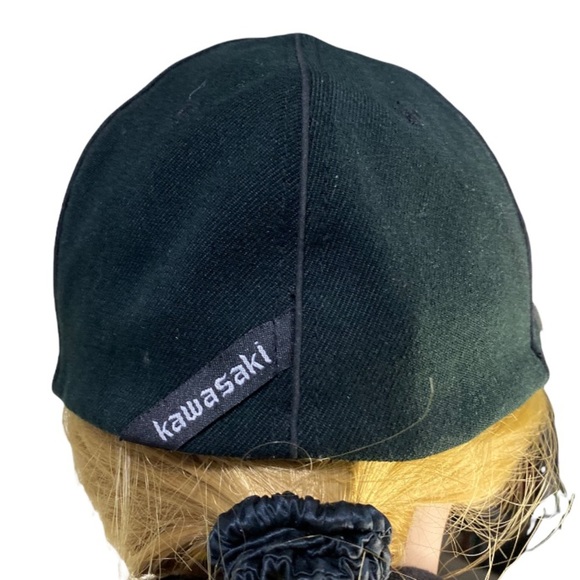 NWOT KAWASAKI Baseball Black Cap SIZE S|M - Picture 4 of 9